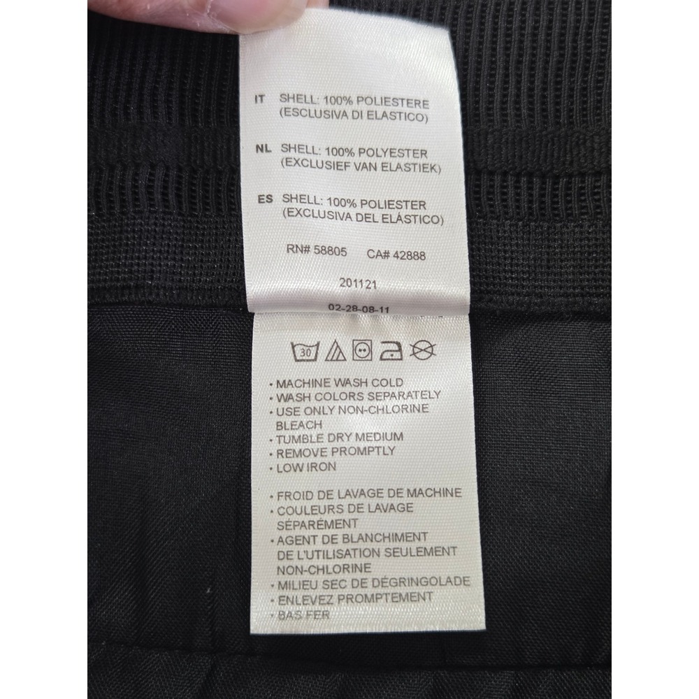 CM Gold Series Mens Navy Blue Dress Pants Flat Front 50x32 Big & Tall Polyester - Picture 9 of 11